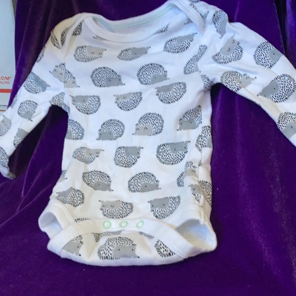 FINAL MARKDOWN Cloud island porcupine one piece 0-3 months